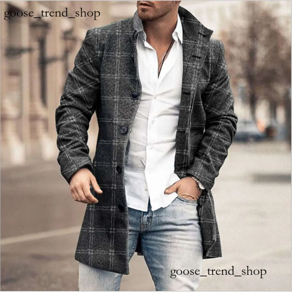 Coats Style Brand Clothing Trench Men Mens S Casual Fashion Windbreaker Men's England Outerwear Jackets Spring Long 254