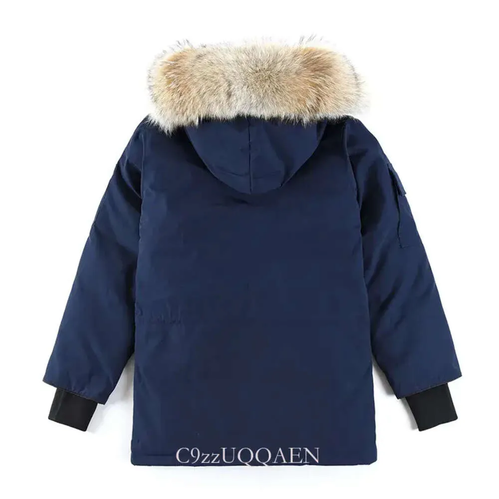 Golden Goose Canda Goose's Men's Down Parkas Men's Down Parkas Puffer Jacket Coat Canda Gooses Long Goose Maple Liść w dół kurtka 257