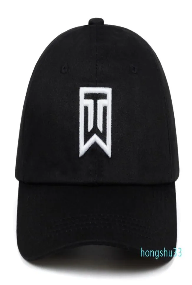 Unisex Tiger Woods Men039s Women039s Regulowana czapka baseballowa Letnia bawełniana bawełniana czapki hip -hopowe moda na zewnątrz HATS9964013