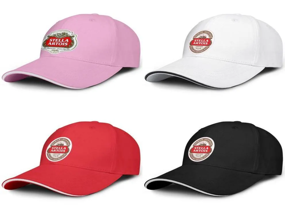 Unisex Stella Artois Beer Anno 1366 Fashion Baseball Kanapka Baseball Oryginalna czapka kierowcy ciężarówki Logo Lotus Wine Butelka Grey P4614333