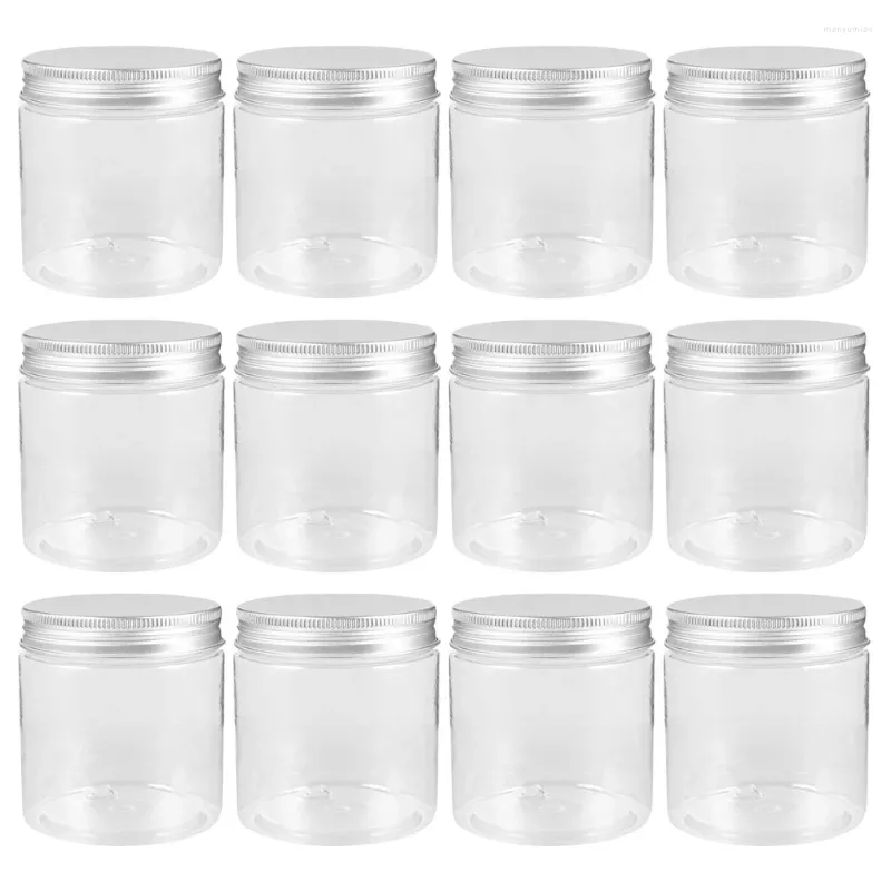 Bouteilles de rangement 12pcs pots maçon réutilisables