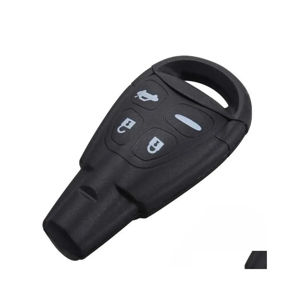 أمان إنذار الأمان SmartKey Plus Case Key Shell Case للسيارة Saab 93 95 4BT مع Blade DKT02927067993 إسقاط التوصيل الهواتف النقدية النارية