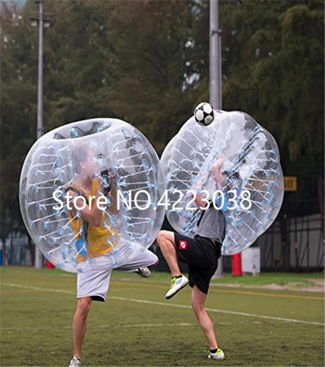 10mm 100 TPU 15m Voor Volwassenen Opblaasbare Bubble Voetbal Bumper Bubble Bal Opblaasbare Zorb Bal Lucht Ballen bubble Football6746525