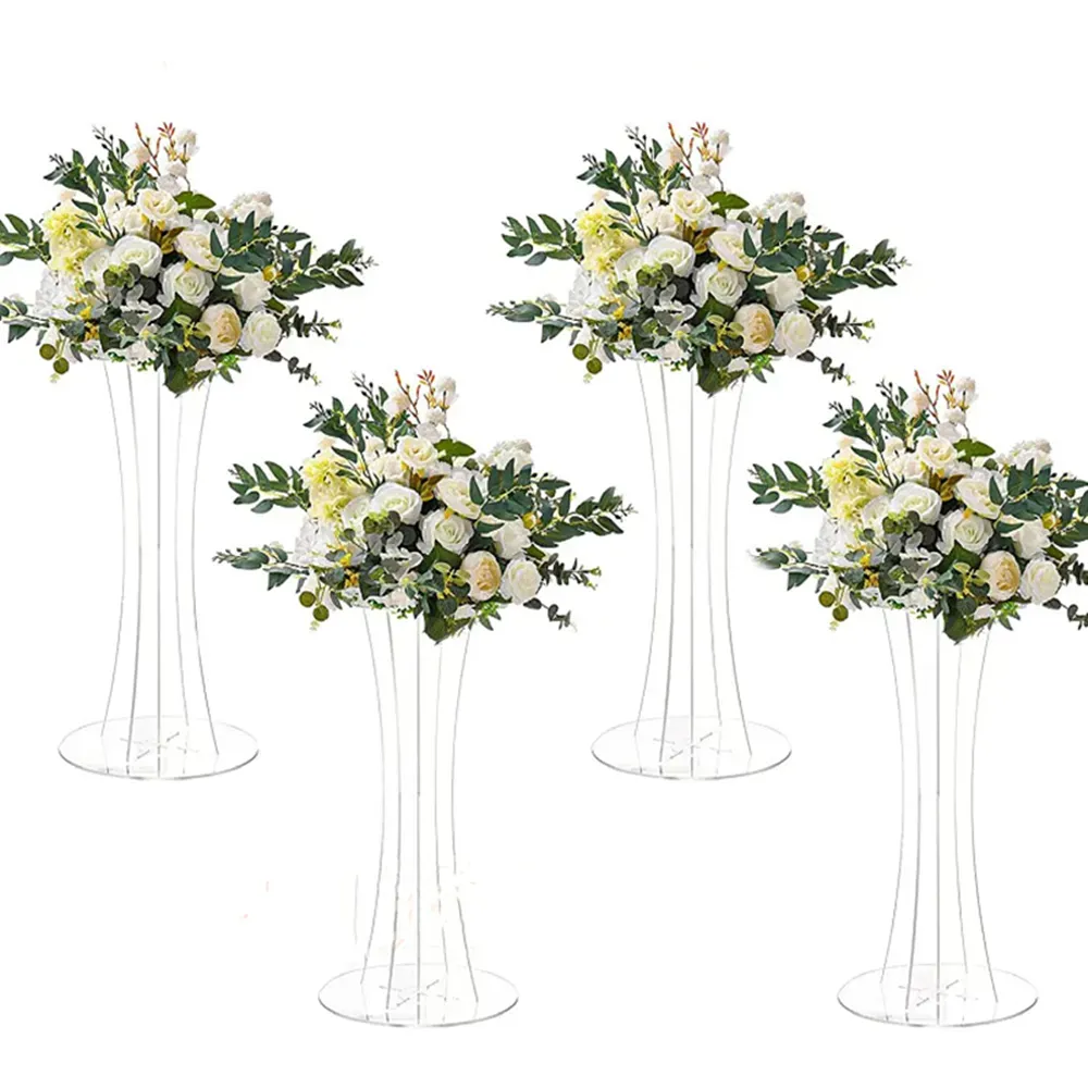 Flower Rack Wedding Table Centerpiece Flowers Road Lead Acrylic Cake Stand Event Party Decoration