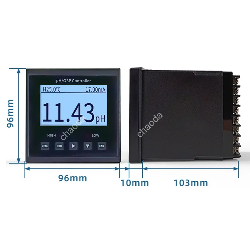 デジタルTDS PH ECコントローラーオンライン電気銅伝導性TDSメーター