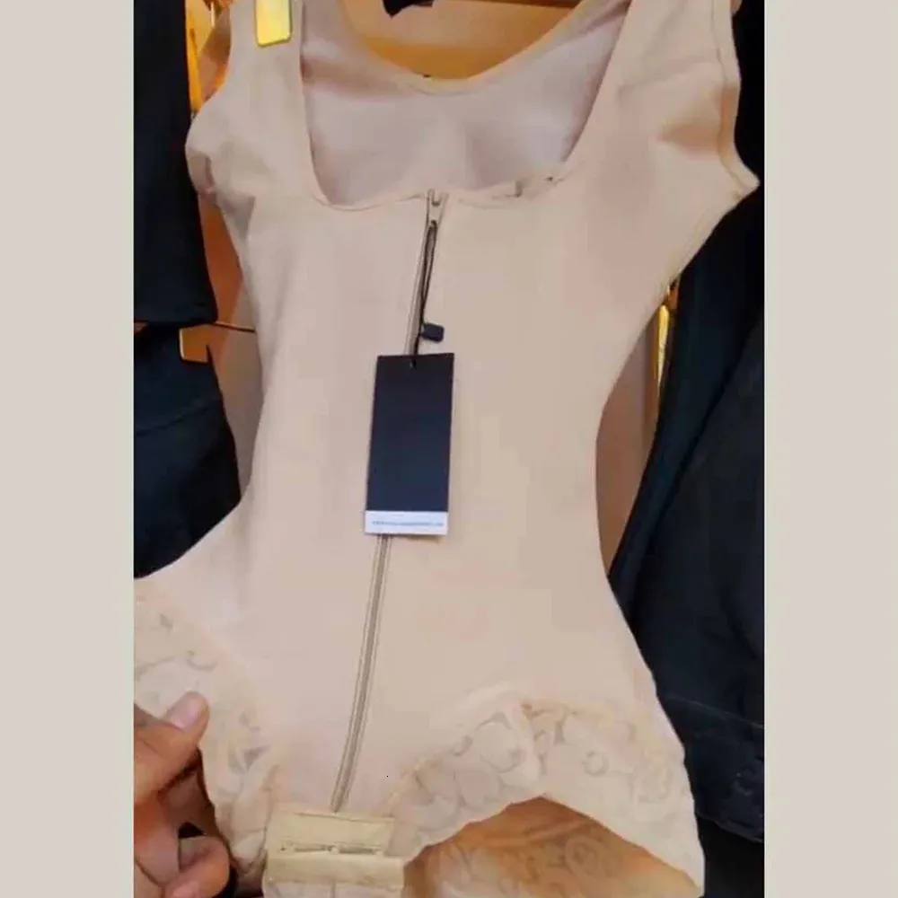 Fajas Colombianas Shapewear femmes corps sablier ceinture sous-vêtements triangulaires contrôle du ventre Double Compression crochet-yeux bout à bout 231225