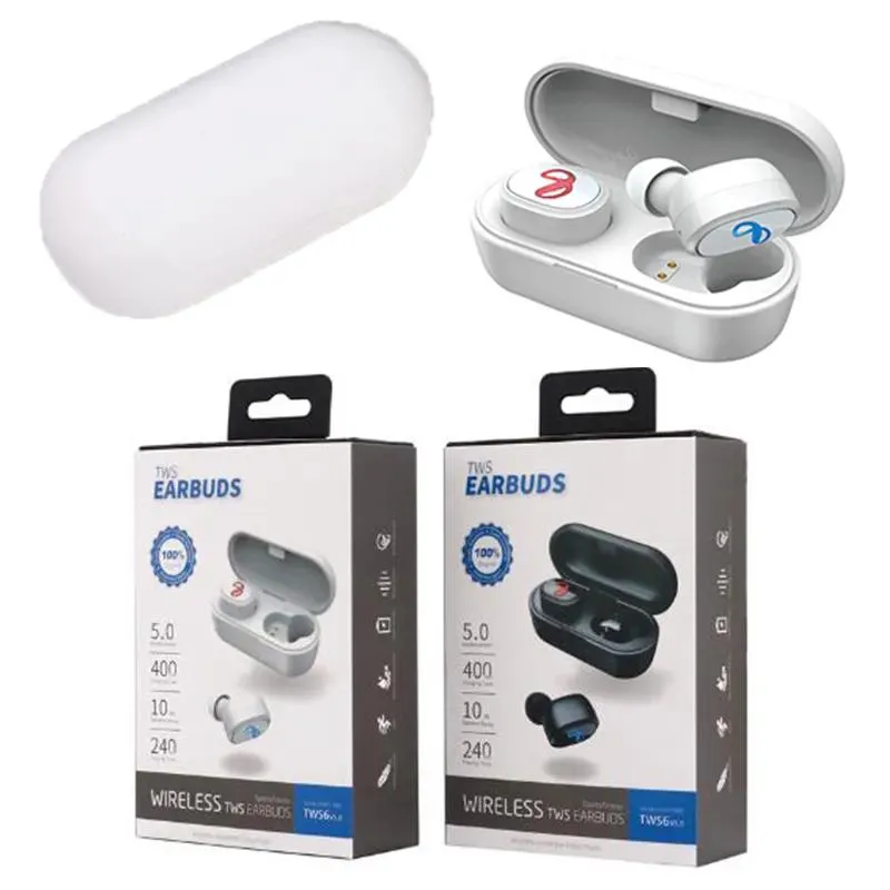 Earphones Quality tws6 tws 7plus mini Blue tooth headphone 3D stereo sport wireless earphones with MIC charging box gaming headset