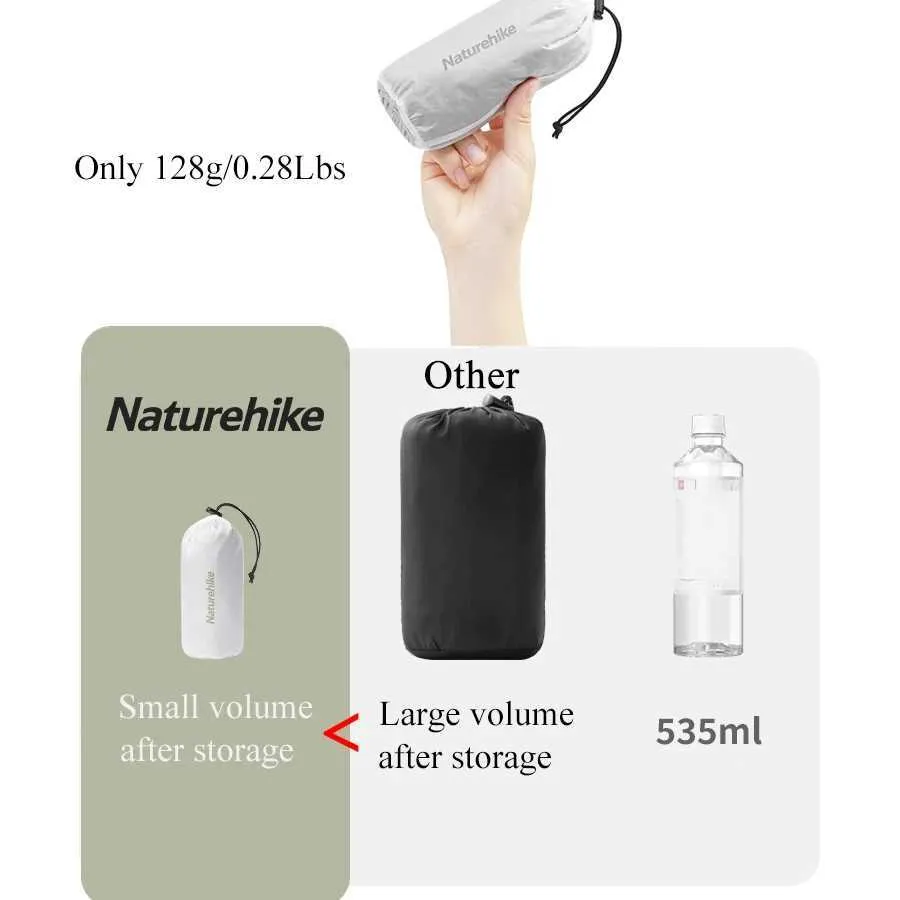 Uyku Tulumları NatureHike 182g uyku tulumu astar ultralight yaz uyku tulumları kapak taşınabilir açık seyahat yürüyüş kamp uyku bagl23