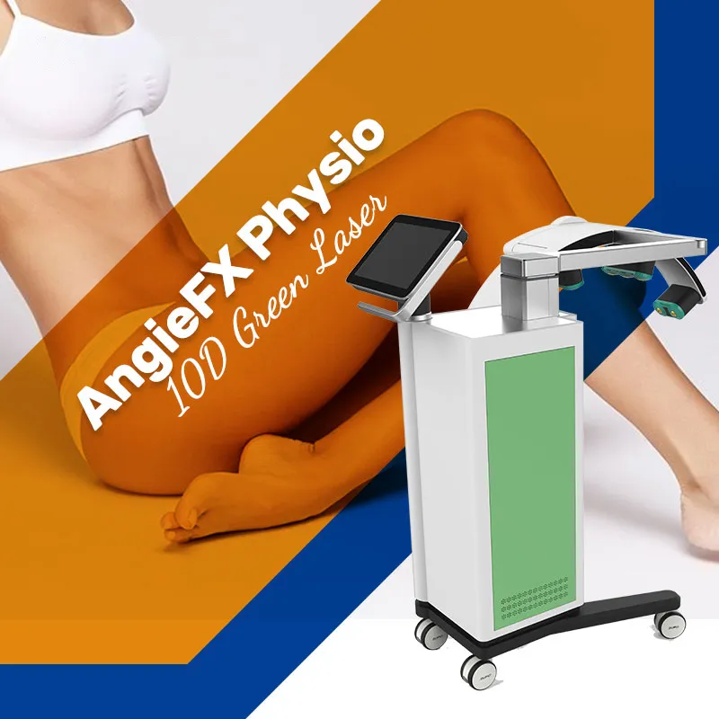 Free shipment 10d laser slimming machine 635/532nm emerald laser body slimming machine