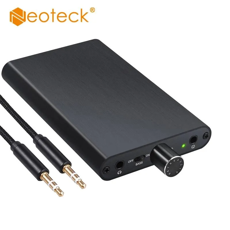 Микшер Neoteck портативный 16300 Ом HiFi наушники усилитель с аккумулятором Buitin Power Bank 3000 мАч с усилителем с переключателем усиления