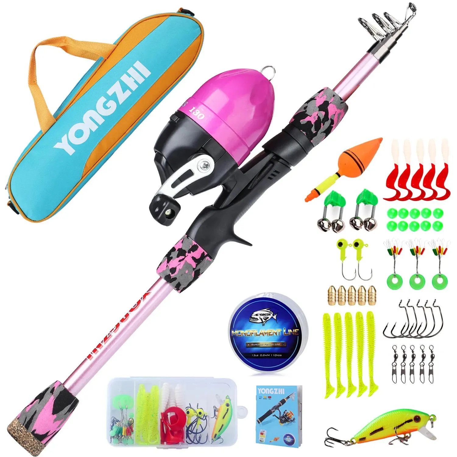 Finder Sougayilang 1.5m Kids Fishing Rod Reel Combos Telescopic Portable Spinning  Fishing Pole And Reel Combo For Boys,Girls And Adults From 12,98 €