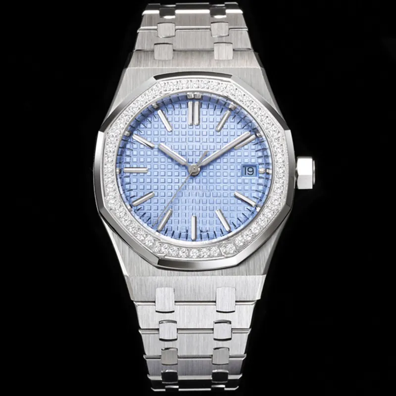 Assista Movimento Mecânico Automático Designer Relógios 37mm Caixa de Aço Inoxidável Business Sapphire Relógio de Pulso Moda Pulseira Montre De Luxe Senhoras Bracele Presente