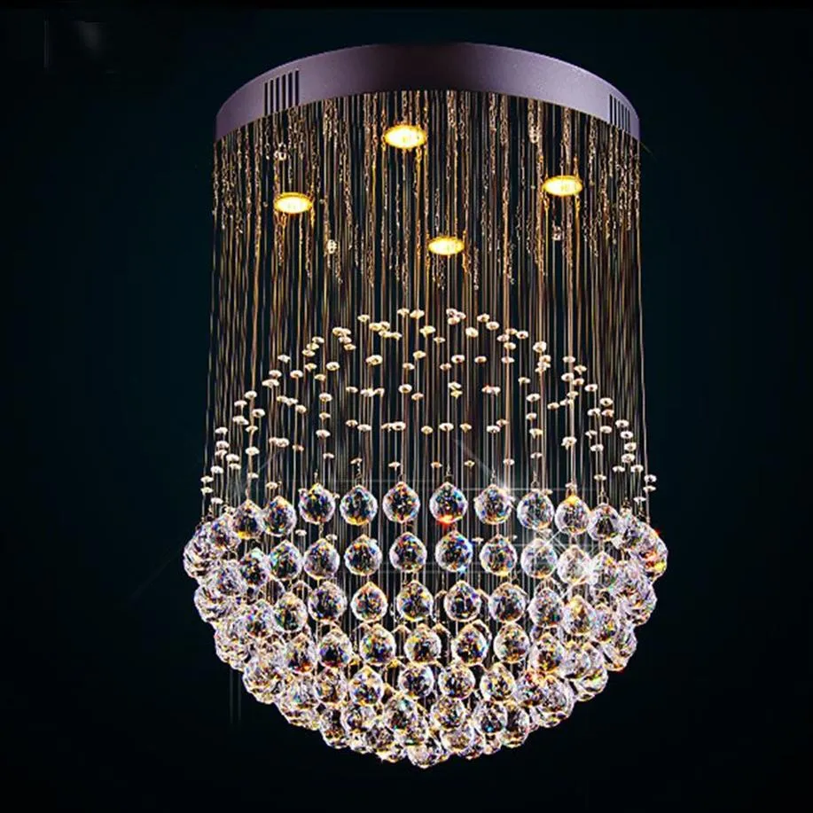 NY MODERN LED K9 Ball Crystal Chandeliers Glass Ball Chandelier Light Modern Chandelier Lights Chandelier Clear Ball Tak Ligh272x