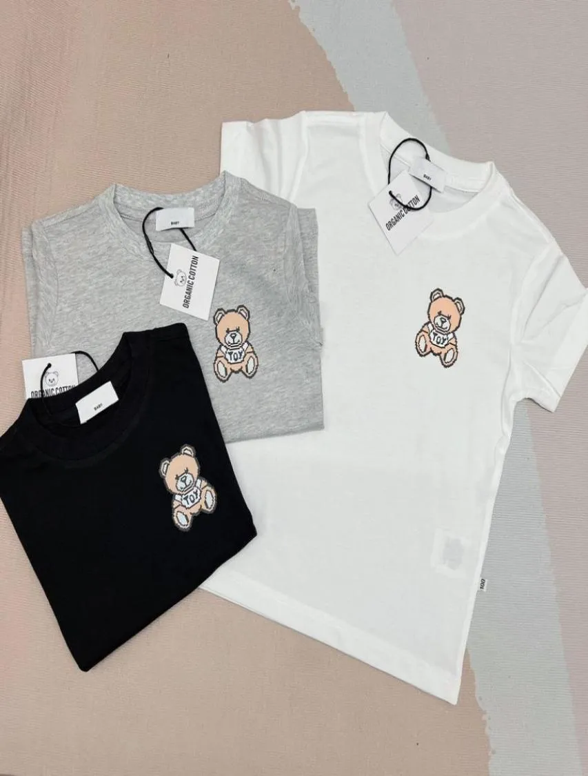 Luxus Designer Kinder Sommerkleidung für Teenager Kinder T-Shirt Marken Jungen Mädchen Kurzarm Kleinkind Boutique Ganze Kleidung8753468