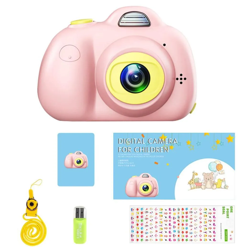 Kinder pädagogische Kleinkind Spielzeug Po Kamera Kinder Mini digitale Spielzeugkamera mit Pografie Geschenke für 8MP HD Spielzeugkamera4449184