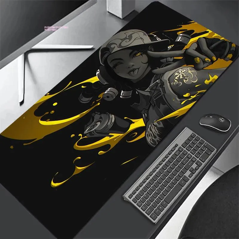 Rests Valorant Desk Mat Gamer Fps Mousepads Control Mouse Pad Office Desk Pads Large Size 50x100cm Mousepad Mouse Mats for Computer