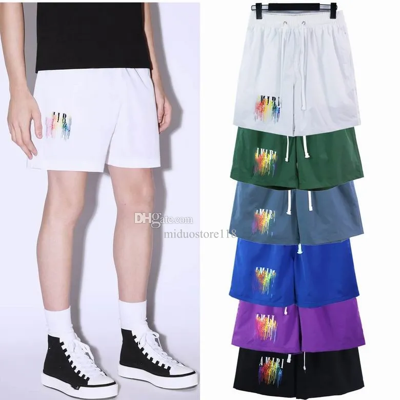 Designers Hommes Femmes Amirs Shorts Summer Fashion Streetwears Vêtements Séchage rapide Maillots de bain Planche d'impression Pantalons de plage 2024 Nouvel An Gland Imprimé Amirs Shorts