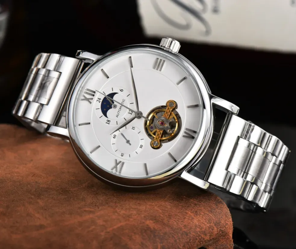 Relojes clásicos de lujo para hombres Relojes de diseño Relojes para hombres Reloj de pulsera automático mecánico Relojes de pulsera de moda Acero inoxidable 904L 10bh