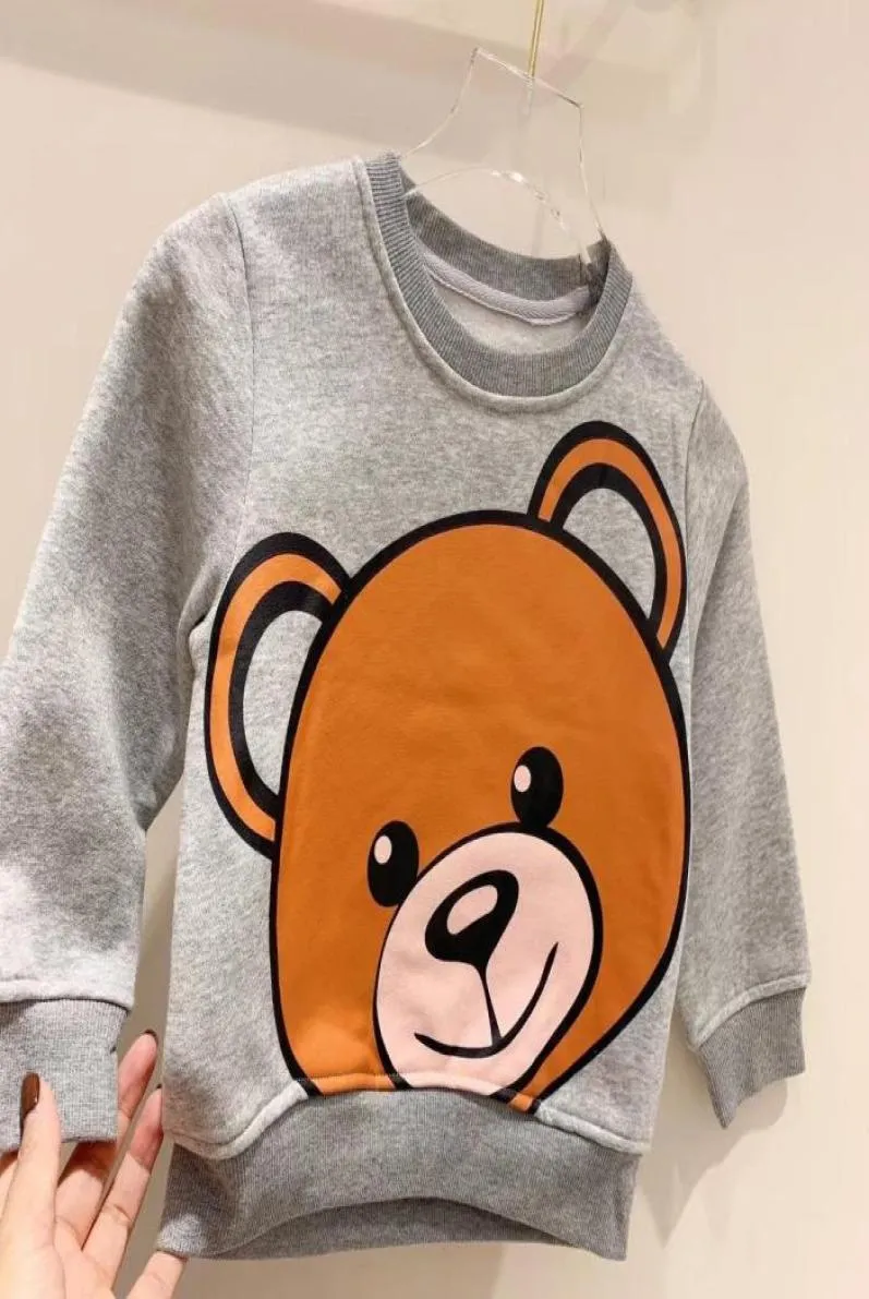 Kinderen Jongens Meisjes Katoenen Hoodie Mode Baby casual Jumper cartoon hoodies kinderen Oneck lange mouw tees7758600