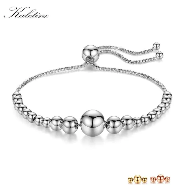 KALETINE Bracelets pour femme 925 bijoux en argent Sterling hommes Bracelet perle charme chakra bracelet boîte chaîne mes commandes CX2007042900736