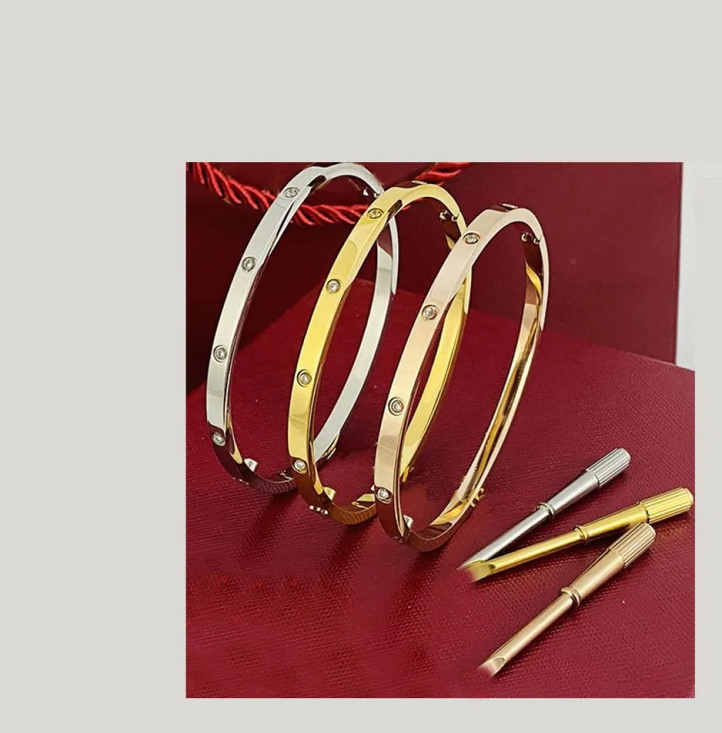 Bracelet fin de 4MM, bijoux classiques en acier inoxydable avec 10 pierres de cristal de zircone cubique pour femmes, cadeaux de petite amie avec Gi8880169