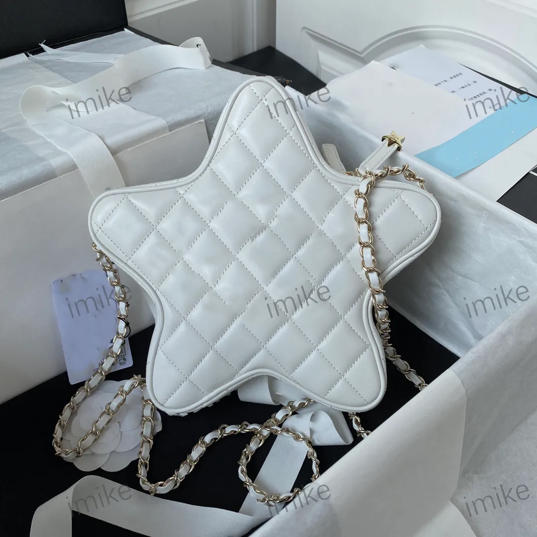 Designerka mini torba pięć spiczastych gwiezdnych portfeli łańcucha damskiego