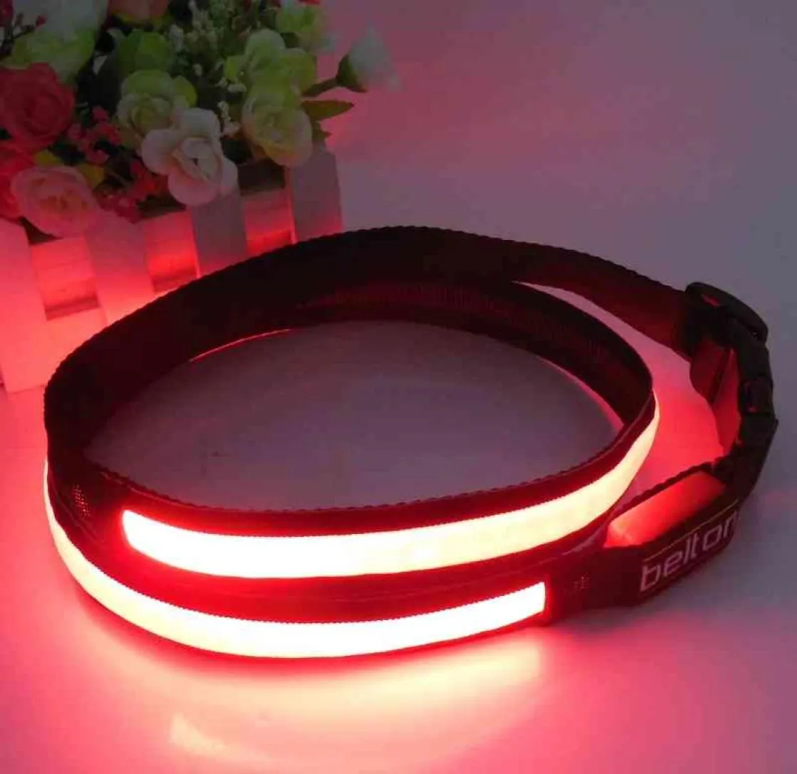Nice quality reflective led belt for running012345676753870