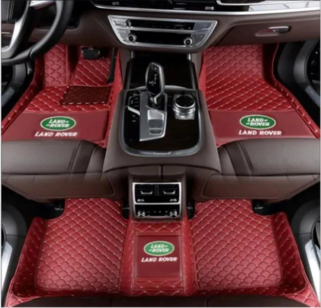 Mattor lämpliga för Land Rover Range Rover Evoque 20122021 AllWeather Waterproof och Nonslip Car Mats är giftiga och smaklösa