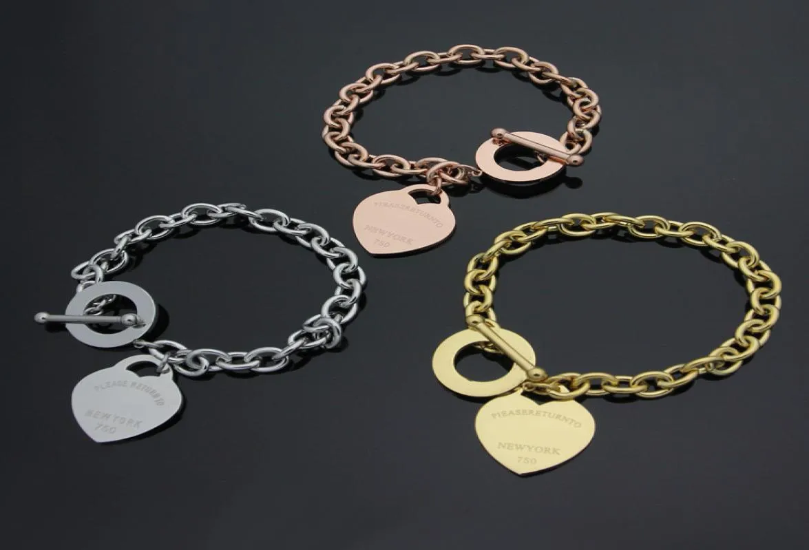 Изысканный ювелирный браслет известного бренда из нержавеющей стали, позолоченный браслет-манжета 18 карат, браслет-манжета для мужчин и женщин, браслет унисекс для пары1983855
