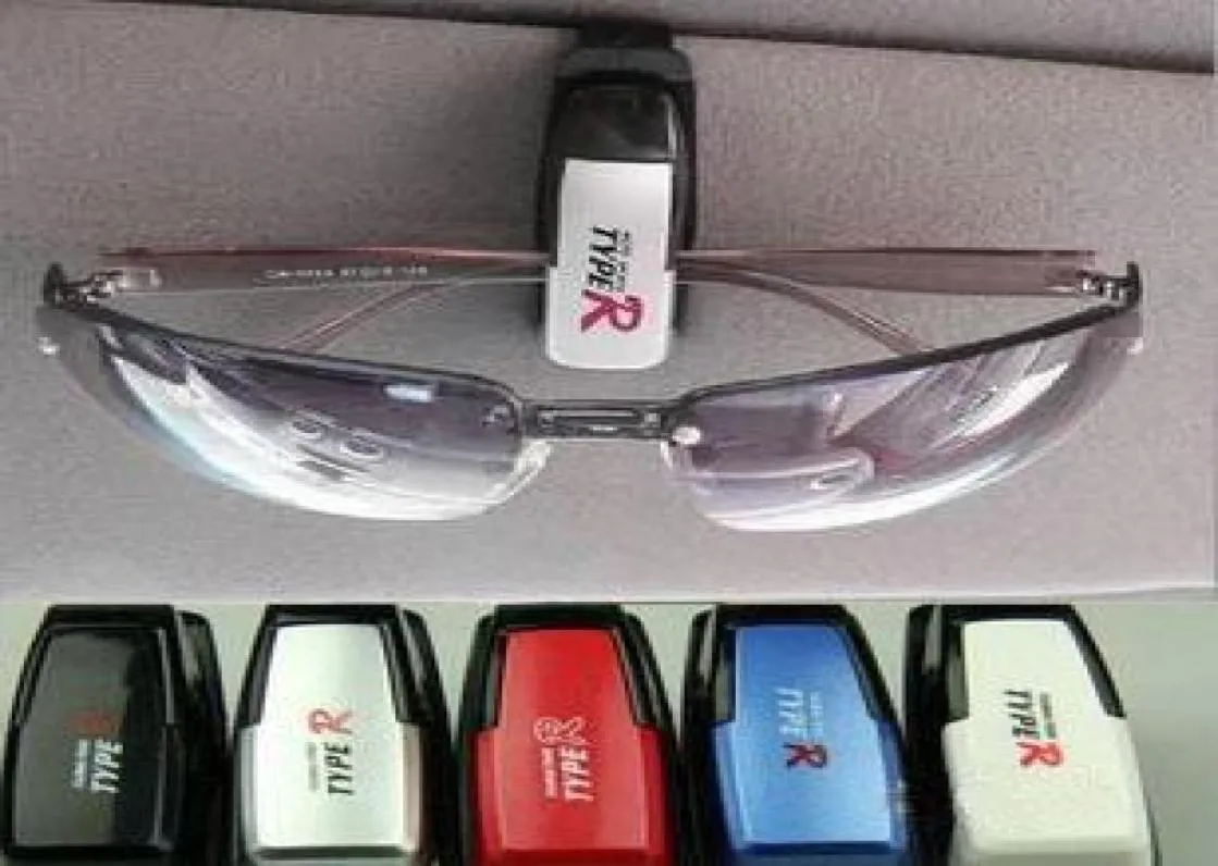 2 Stück Mode Smart Auto Fahrzeug Sonnenbrille Visier Clip Brillenhalter5388040