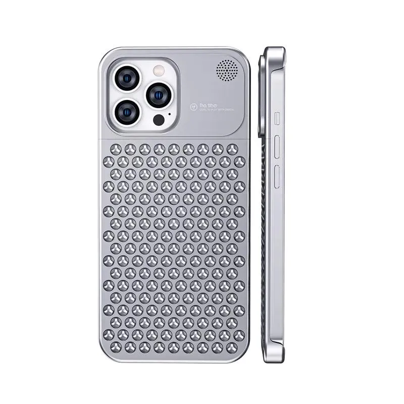 الحالات الفاخرة Hollow Out Aluminium Alloy Vouge Phone For For iPhone 15 14 13 12 PRO MAX DANEN