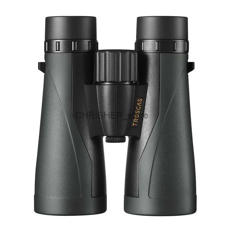 Telescope Binoculars Troscas Telescope HD ED Mirror 10X50ED/12x50 large eyepiece binocular high impact nitrogen waterproof IPX7 binocularsL231226