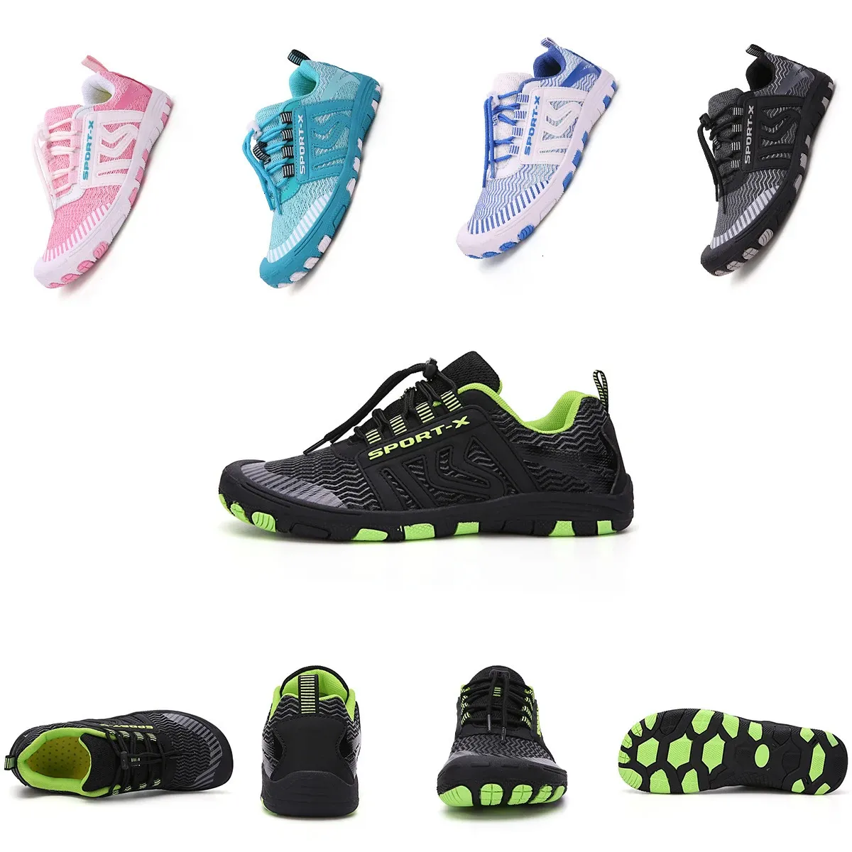 Zapatos de vadeo para adultos Zapatos de senderismo para hombres Zapatos de cinco dedos Zapatos de ciclismo Zapatos de senderismo al aire libre para mujeres Zapatos de escalada 35-47 231226