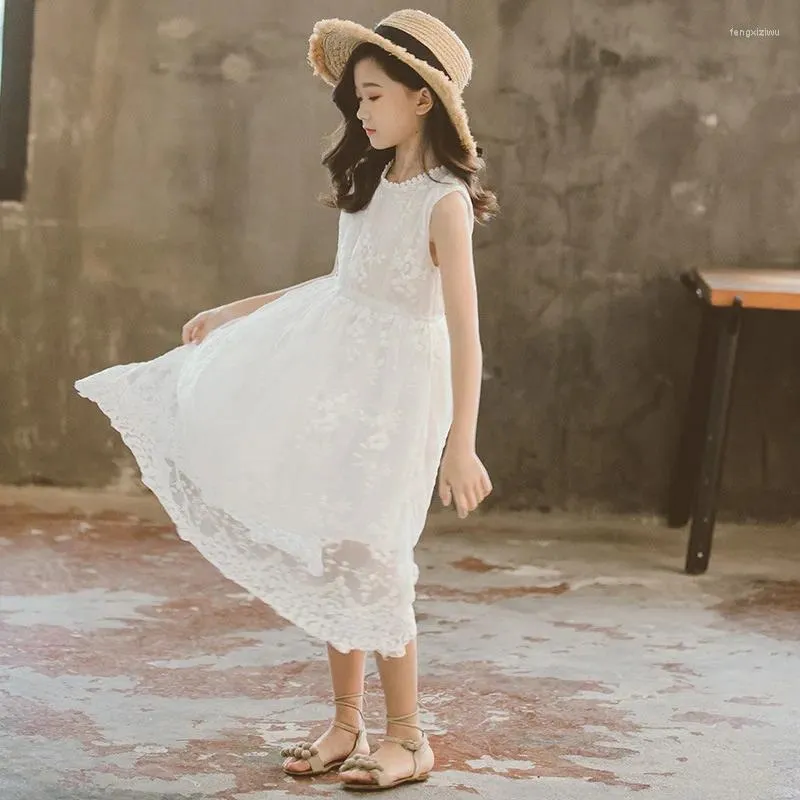 Girl Dresses Party Girls White Lace Dress Wedding Bridesmaid Birthday  Graduation Ceremony Costumes 4 5 6 8 10 12 14 Years Old Video Review | |  DHgate Shorts