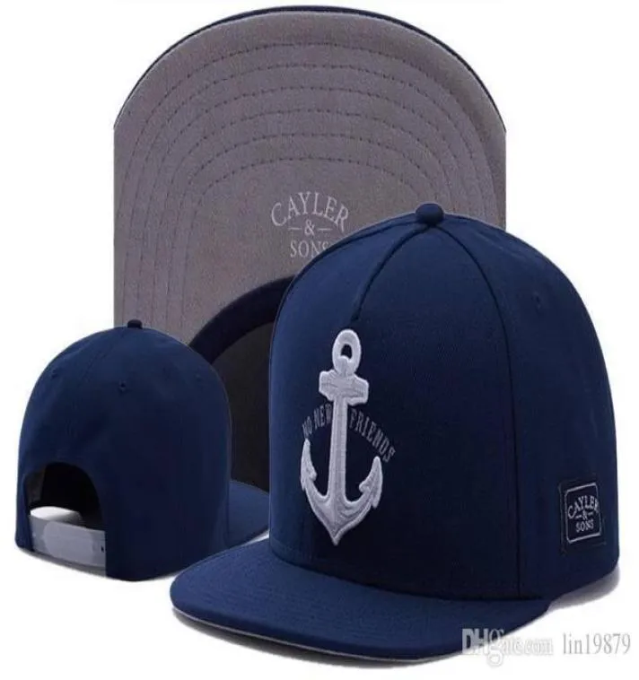 Inga nya vänner Anchor Baseball Caps Gorras Bones For Men Women Adult Sports Hip Hop Street Outdoor Sun Snapback Hats4821233