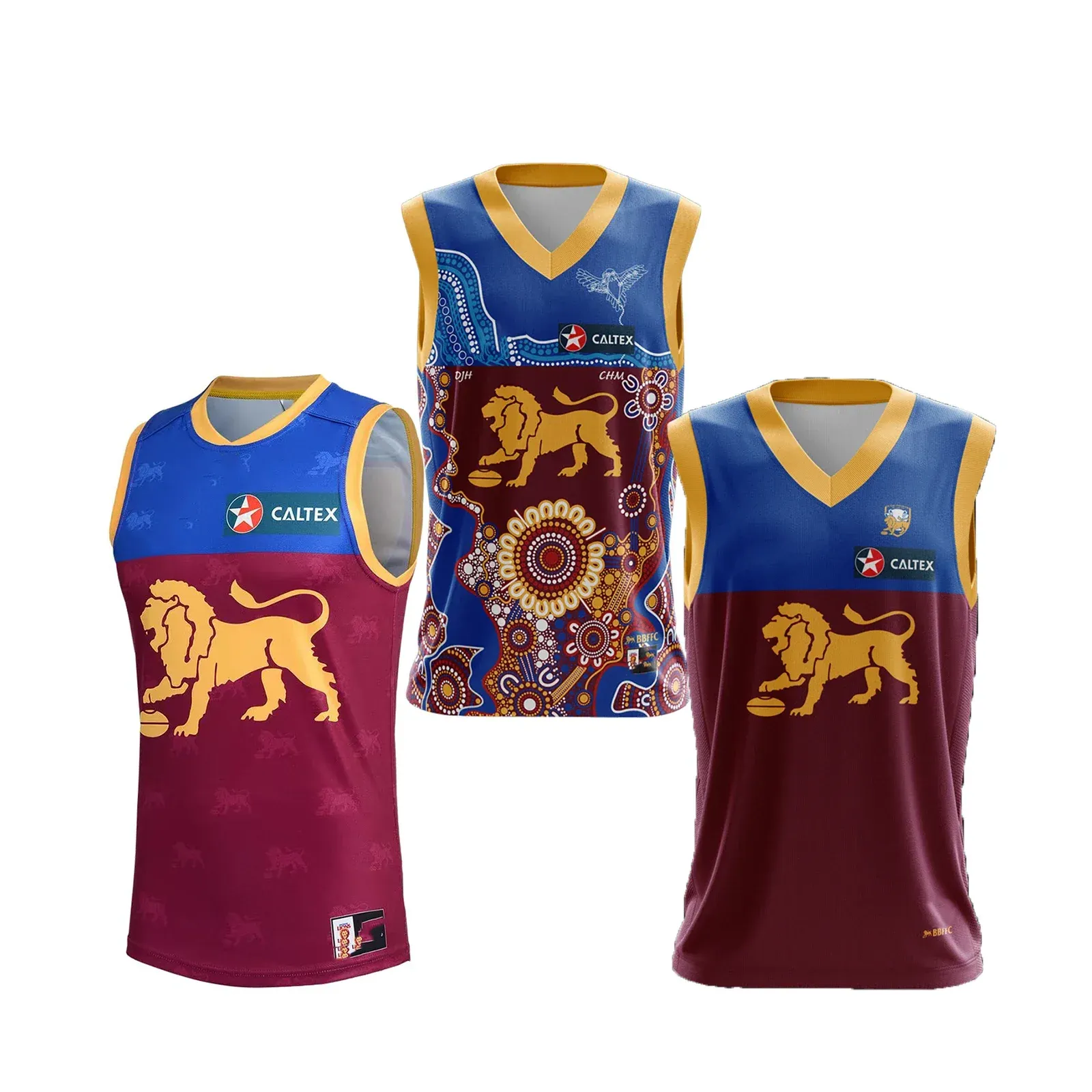 2023 Brisbane Lions Mens Home/Indigenous/20th Anniversary Guernsey From Qq494989659, 16.59