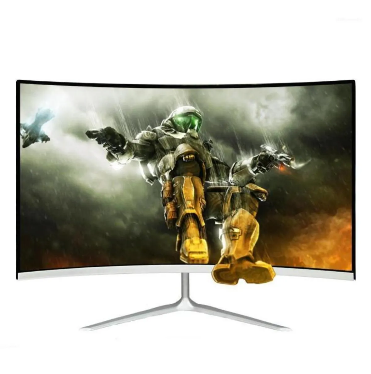 Monitoren Factory Direct s 27 inch computermonitor 1080P 2K 144Hz breedbeeld gebogen gaming LED Gamer LCD-computer13762143