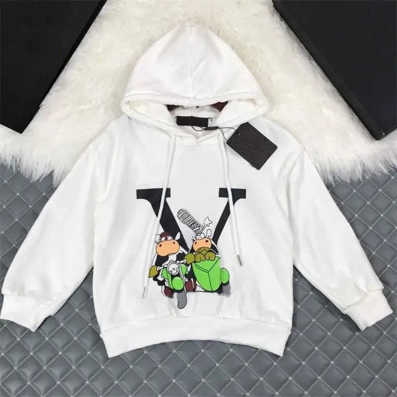 Sweatshirts Baby Kids Designer Clothes Boys Cool Hoodie Girls Hooded Sweatshirt Childrens Animation Printing Tops Autumn Clothing High Quality