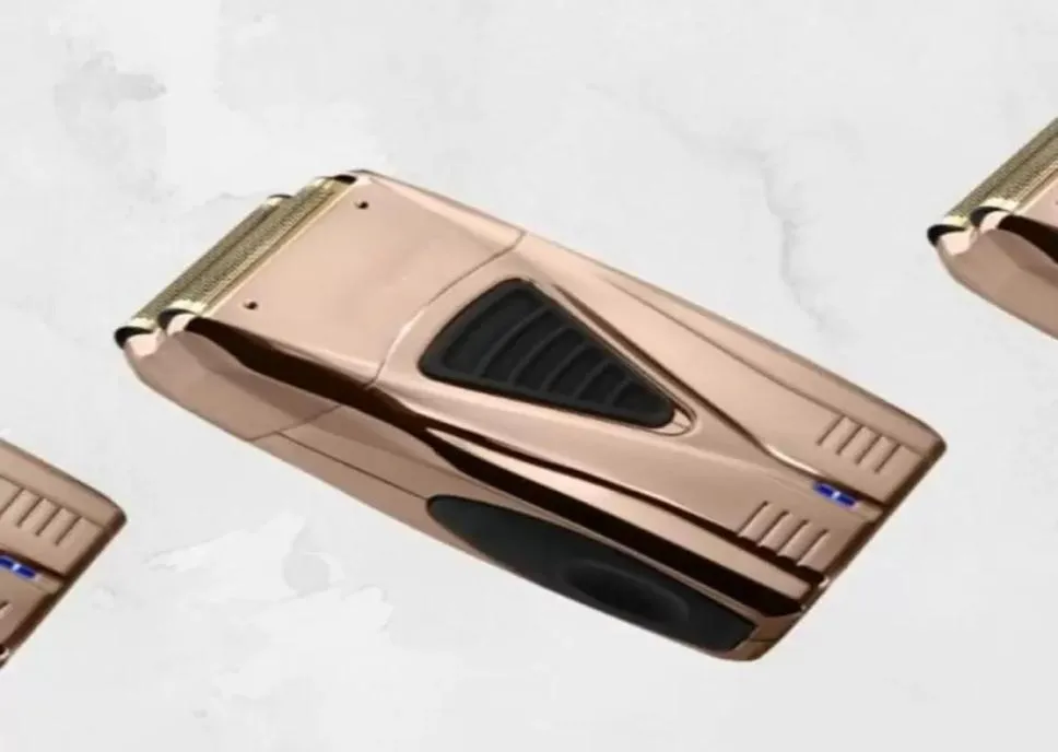 Andis Professional Hairs Clipper Titanium Foil Shaver Machine Cutter Shavers US US EU充電ゴールドColor4028614