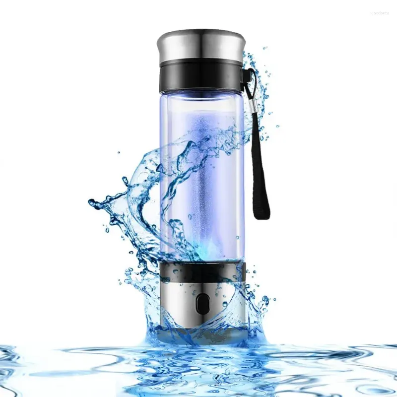 Bottiglie d'acqua Bottiglia di idrogeno Generatore portatile Ionizzatore che migliora la salute con Pem per la famiglia in movimento