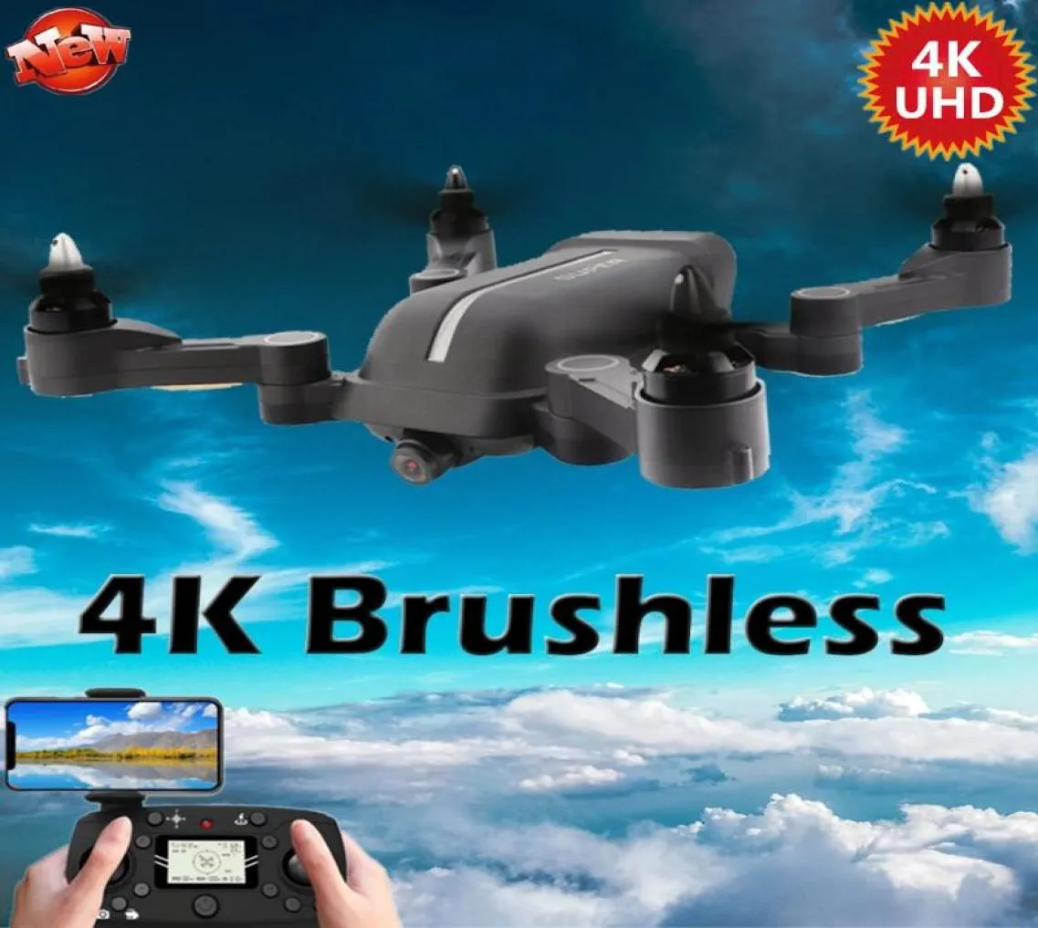 2020 X28 quadrirotor sans balai pliant 5G 6 axes gyroscope Wifi FPV Drone avec caméra 4K UHD hélicoptère RC Selfie WIFI FPV GPS RC Drone6505583