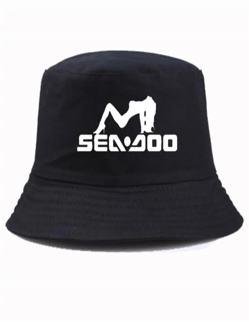 Nova moda boné sea doo seadoo moto impressão balde chapéu verão casual marca unisex pescador hats31231934412823