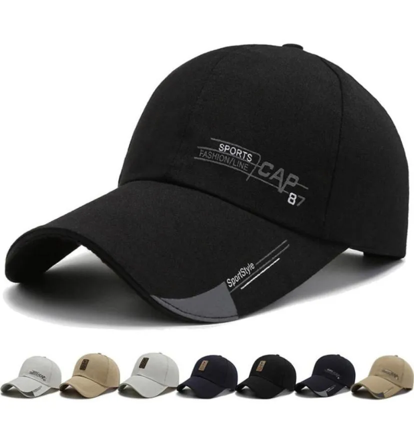 2 STUKS zomer Man hoed Canvas baseball cap lente en herfst cap gaan met alles vrije tijd zon bescherming vissen cap VROUW out5463413