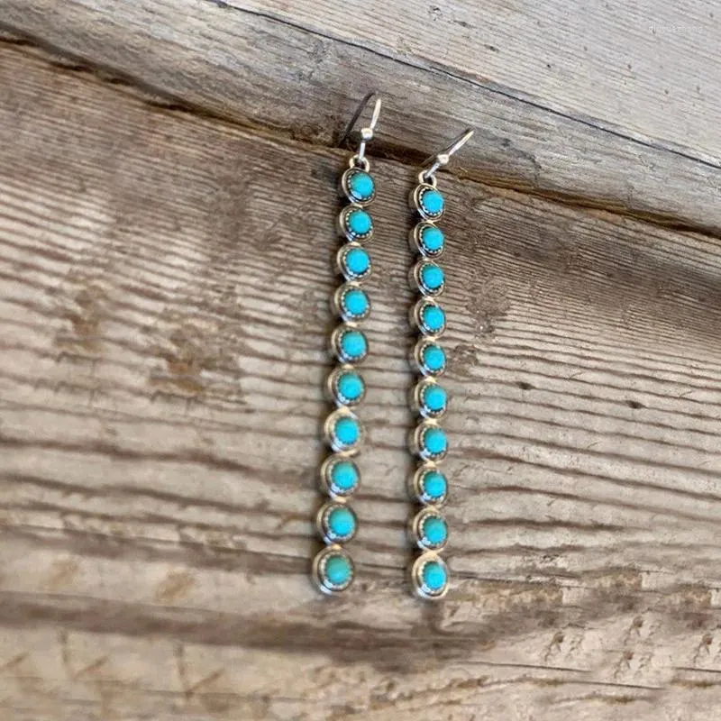 Simple turquoise earrings discount