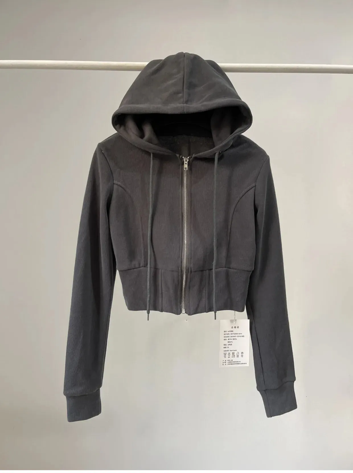 【最終値下げ】S zipup hoodie cropped　パーカー THEREDTHREAD / ザレッドスレッド】S zipup hoodie cropped