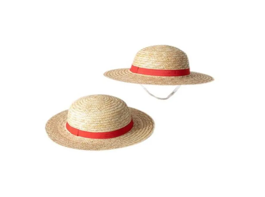 Cappelli di paglia per protezione solare all'aperto per le vacanze Cappello con visiera regolabile a cupola da viaggio per adulti63760988931308