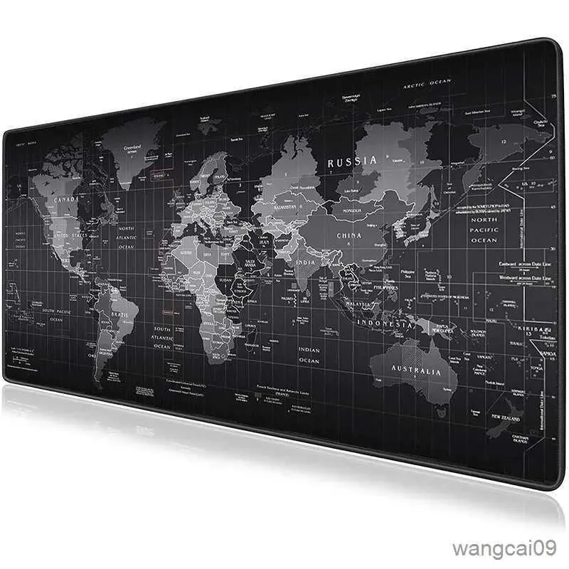 Rests Mouse Pads Wrist Map Mouse Pad Gamer Computer Tangentboard Desk Mouse Carpet Table Mouse Carpet Pad On the Table Gaming R230609