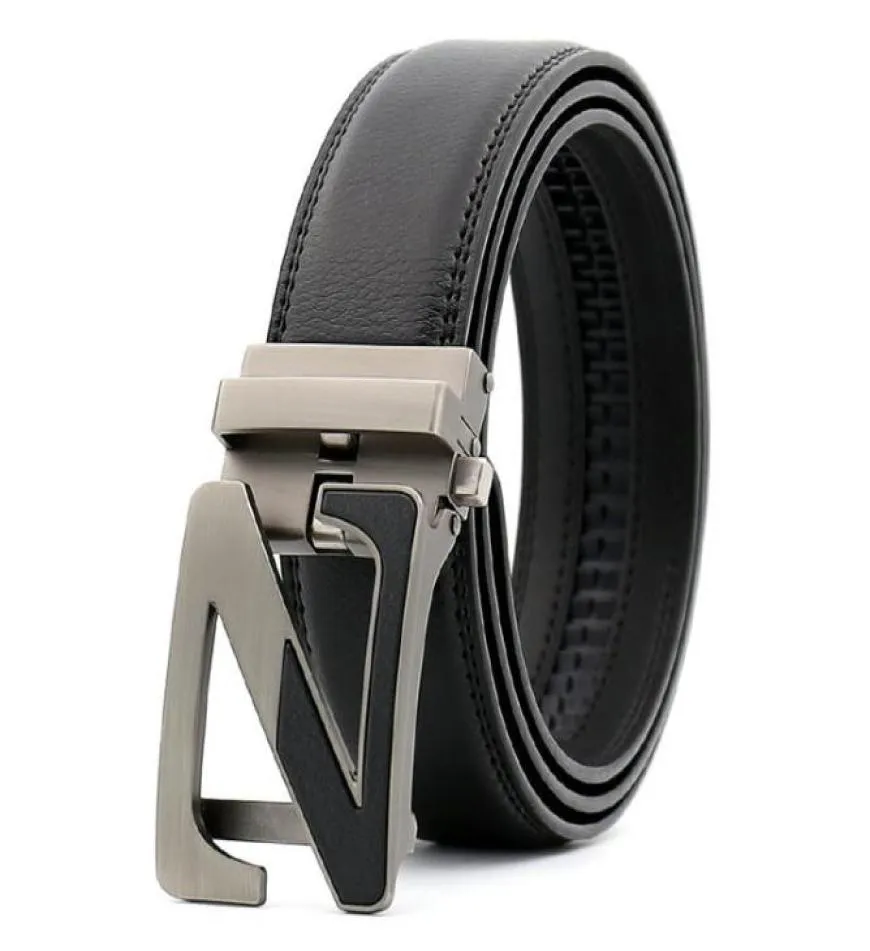 Nieuwe Hoge luxe ontwerpers Men039s Z Legering agio automatische gesp zwarte riem Designer Riemen van mannen jeans belt2990831