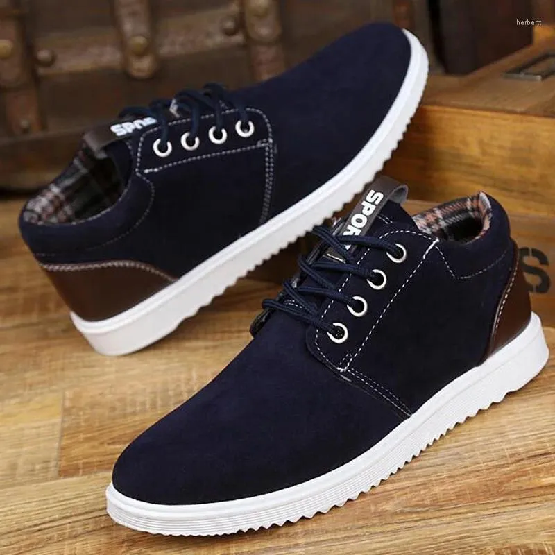 Stövlar trevliga våren England Tooling Men's Casual Low-Top Shoes Student Canvas Sports Rty6