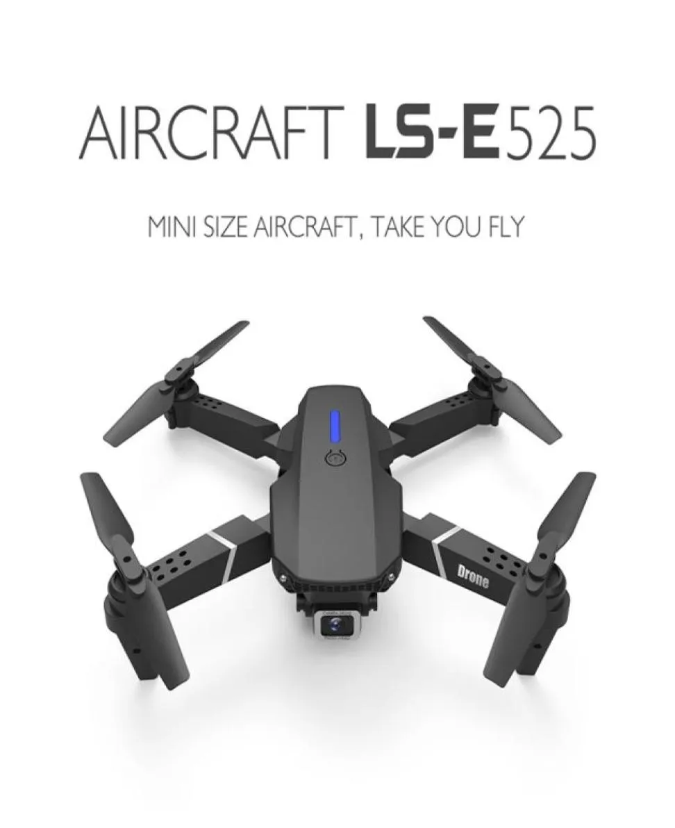 Drone Intelligent Uav LSE525 4k HD, double objectif, télécommande, WiFi, Transmission en temps réel 1080p, FPV, double caméra pliable8847905